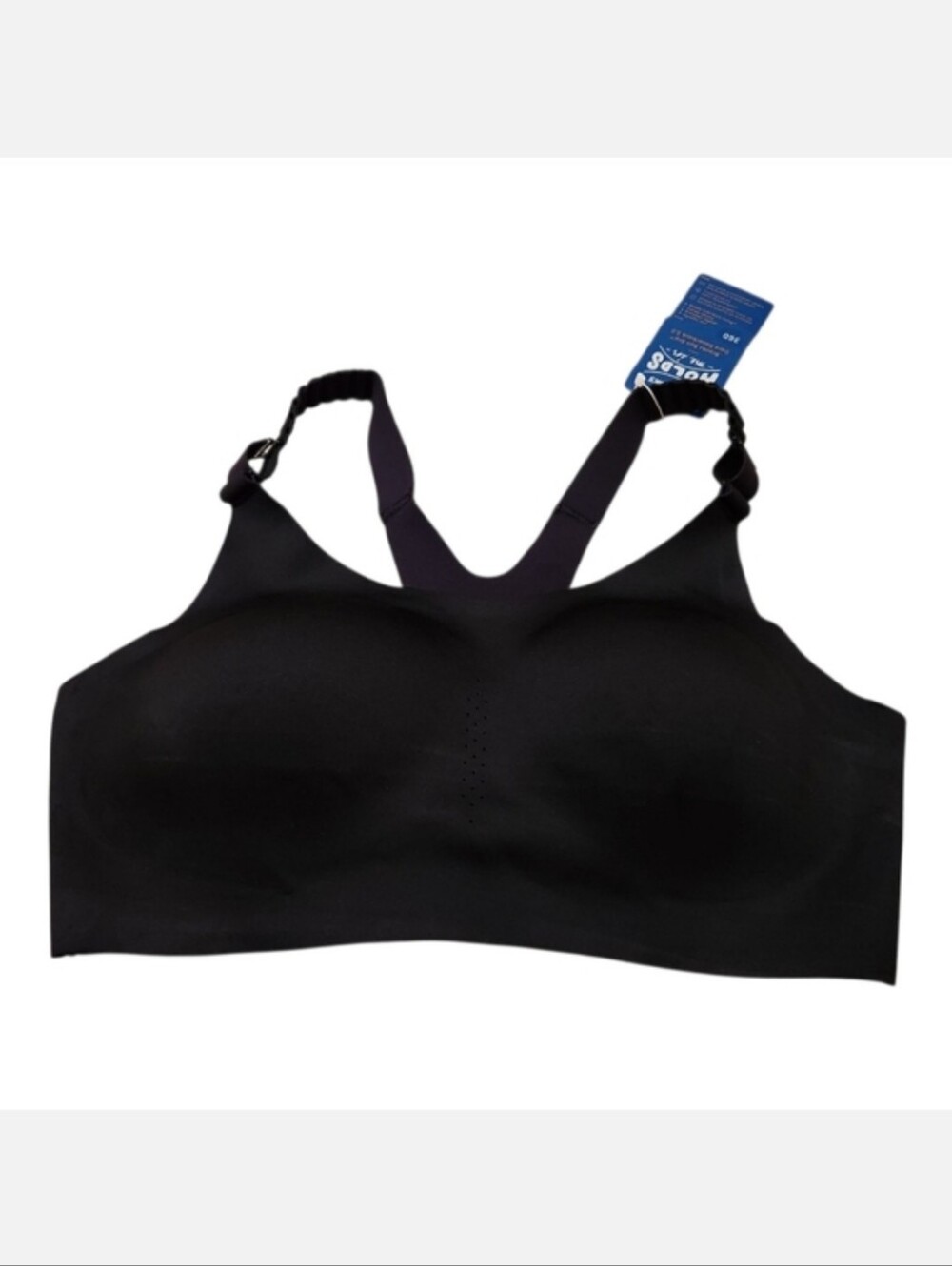 Women’s 36D Brooks Dare Racerback Run Black Sports Bra